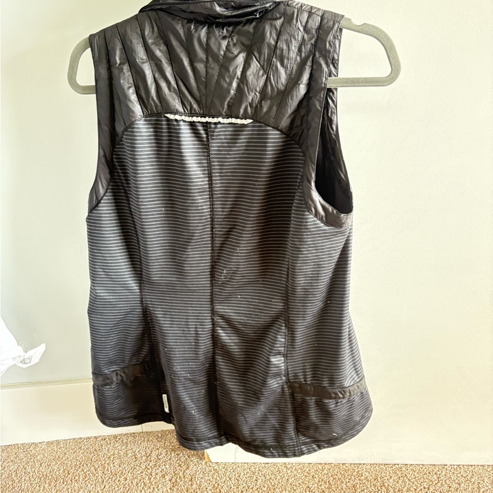 Athlesiure Charcoal Zip-Up Vest athletic sporty